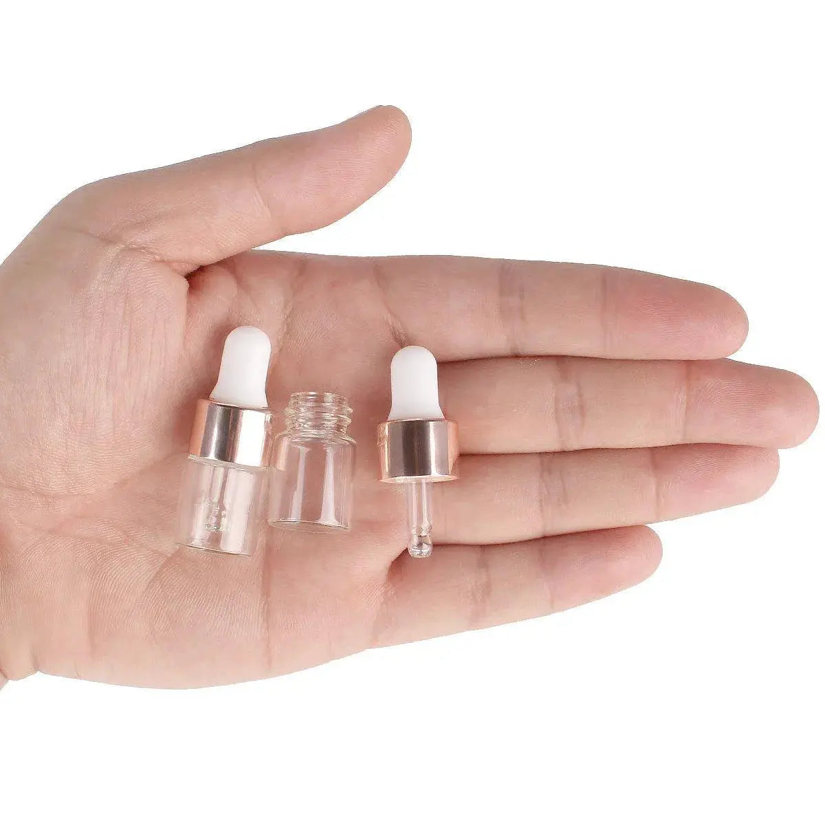Glass Dropper Bottles Set For Essential Oil Storage Solution
