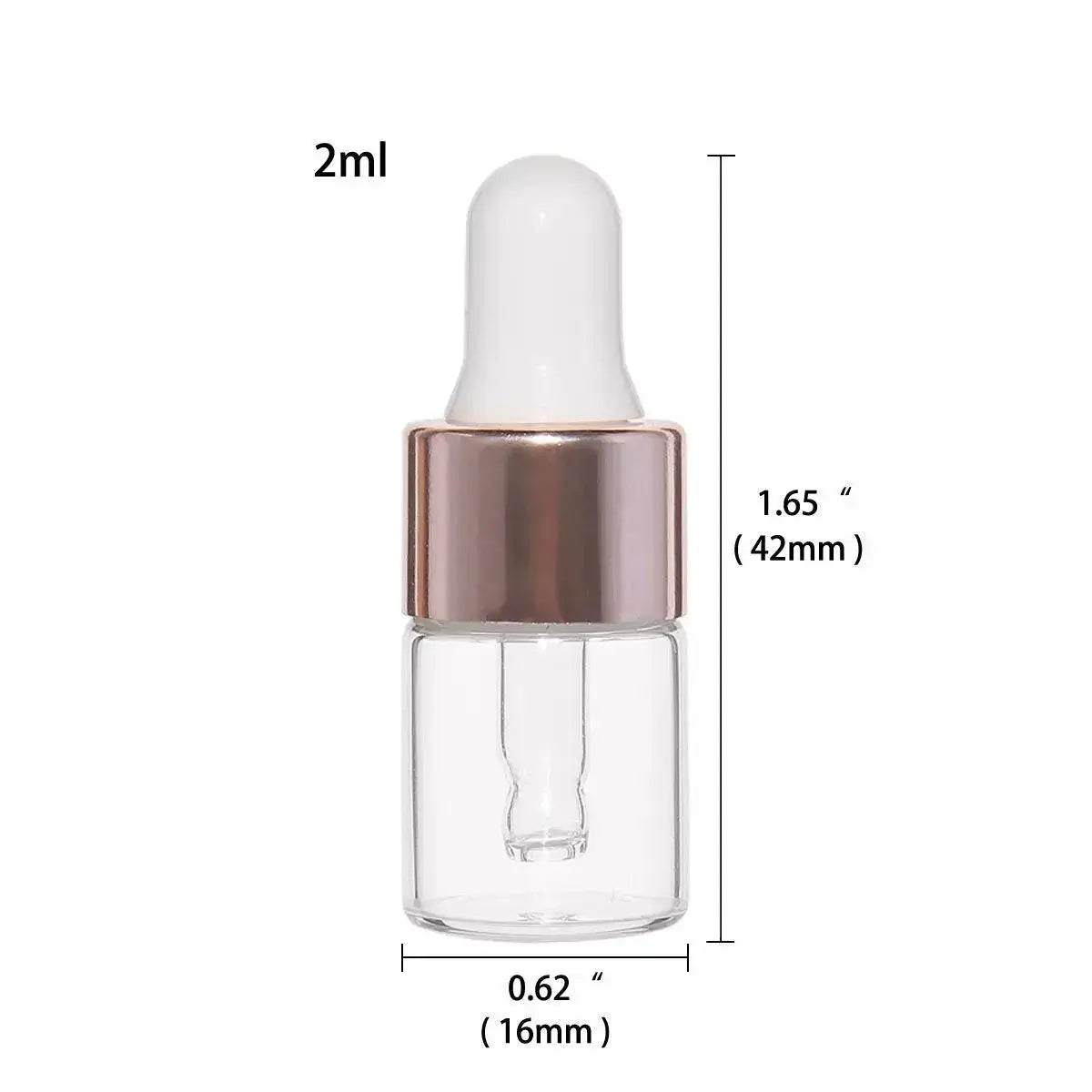 Glass Dropper Bottles Set For Essential Oil Storage Solution