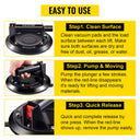 VEVOR 8 Inch Vacuum Suction Cup 100 kg Heavy-Duty Lifter