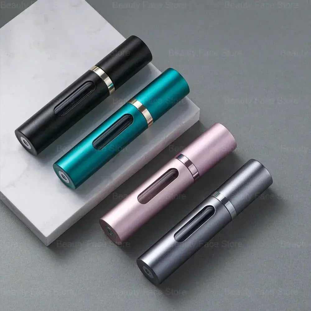 Elegant Glass Perfume Atomizer Travel Size Scent Pump Bottle