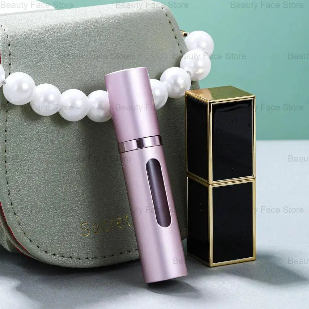 Elegant Glass Perfume Atomizer Travel Size Scent Pump Bottle