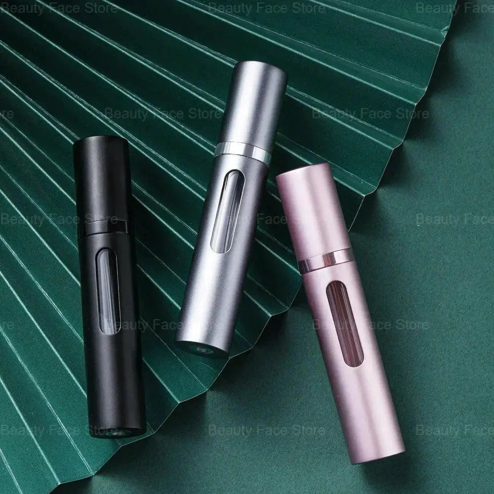 Elegant Glass Perfume Atomizer Travel Size Scent Pump Bottle