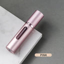 Glass Perfume Atomizer - Elegant Travel Scent Pump Bottle