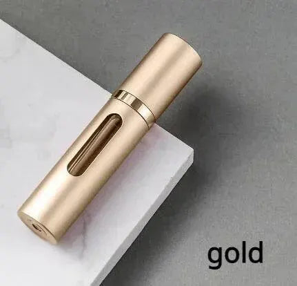 Elegant Glass Perfume Atomizer Travel Size Scent Pump Bottle