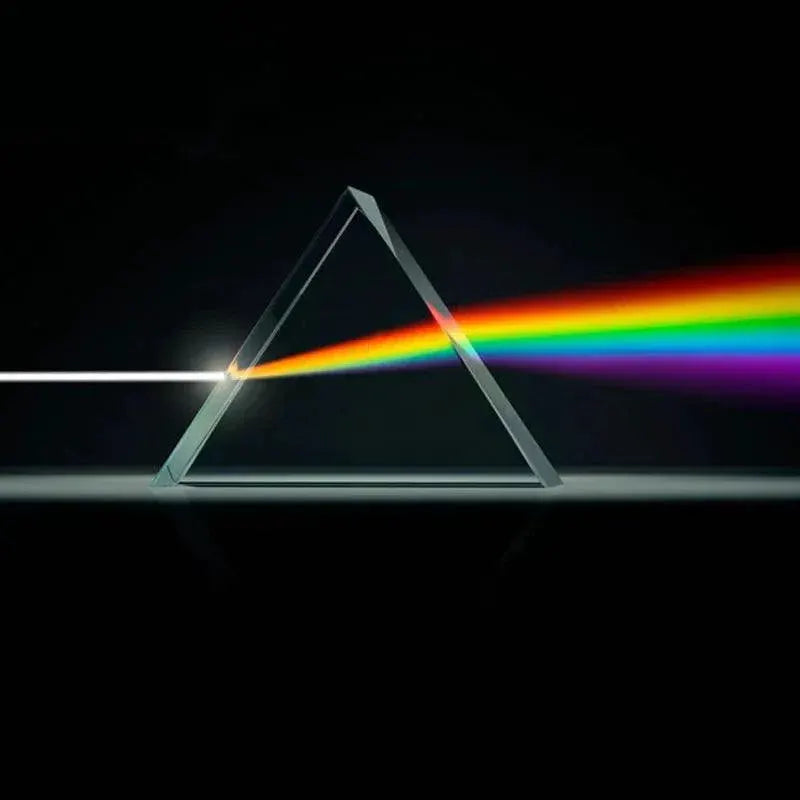 Glass Prism Light Spectrum Toy For Physics Fun Now