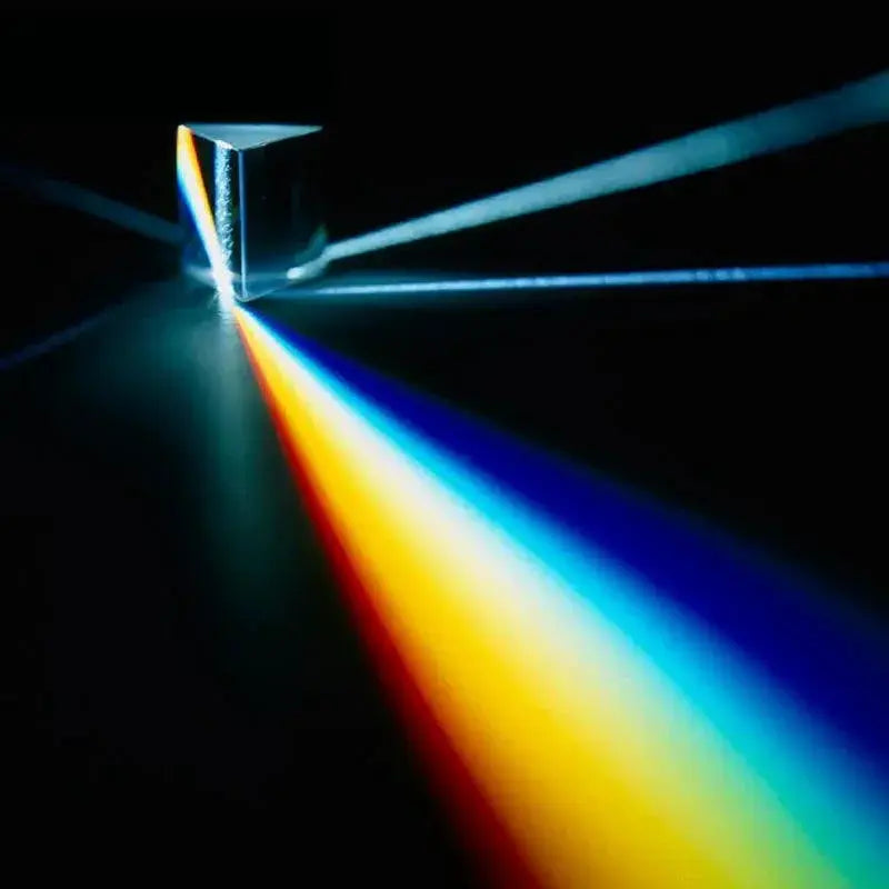 Glass Prism Light Spectrum Toy For Physics Fun Now
