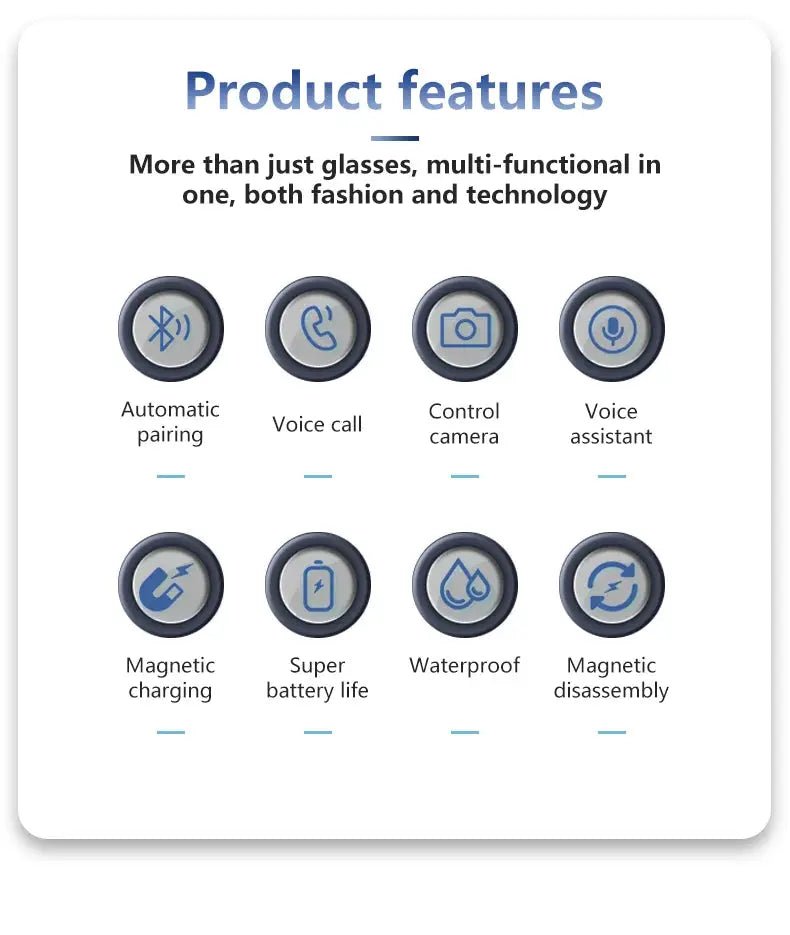 Glasses for Men with UV Protection — product view 8