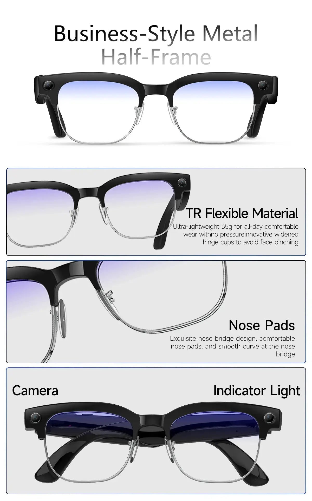 Glasses for On The Go AI Companion — product view 10