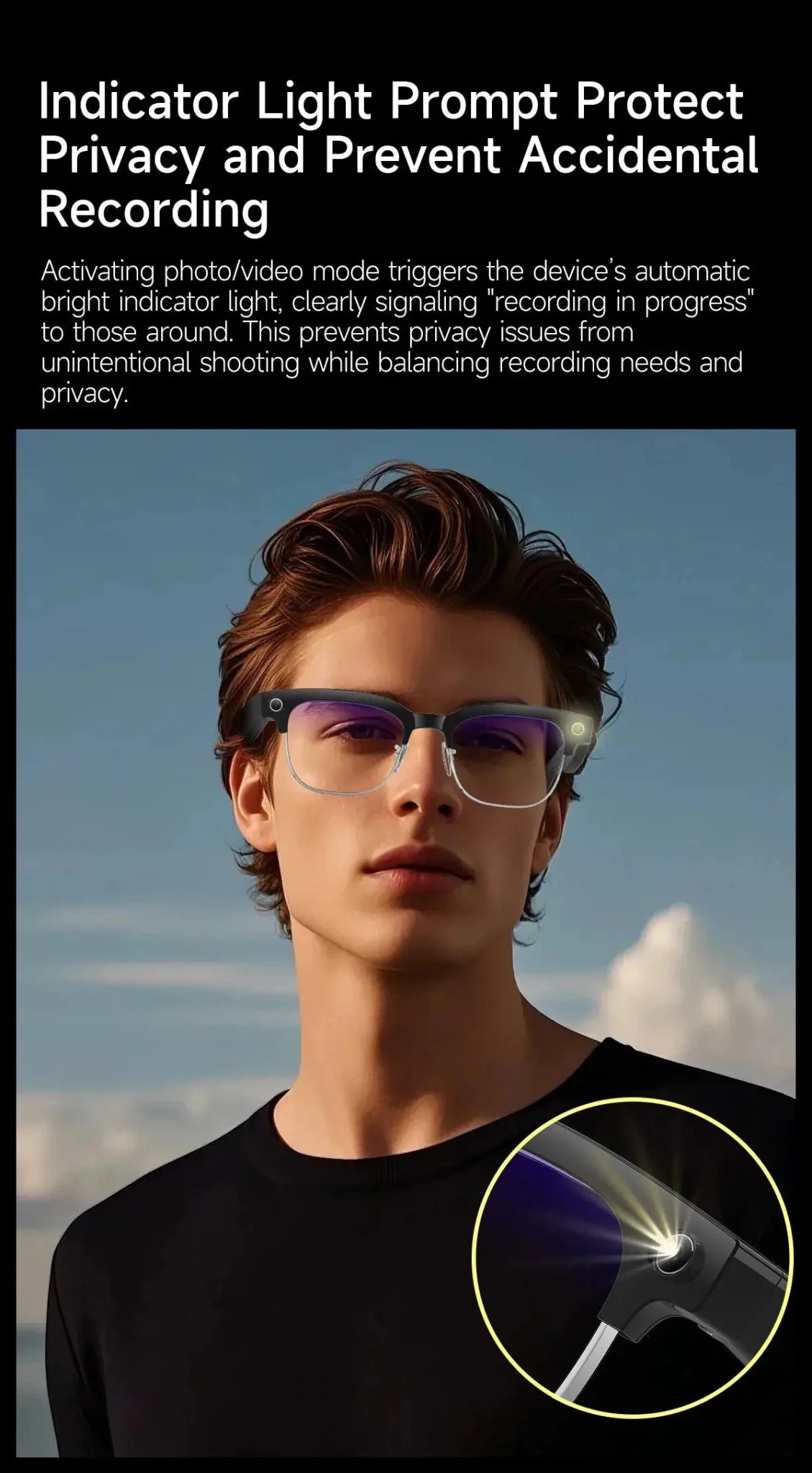 Glasses for On The Go AI Companion — product view 12