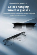 Glasses with Color-Changing Lenses