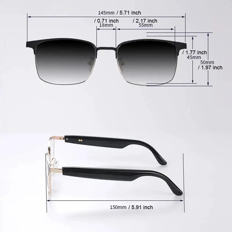 Glasses with Color-Changing Lenses