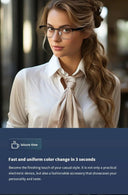 Glasses with Color-Changing Lenses
