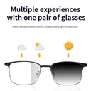 Glasses with Color-Changing Lenses