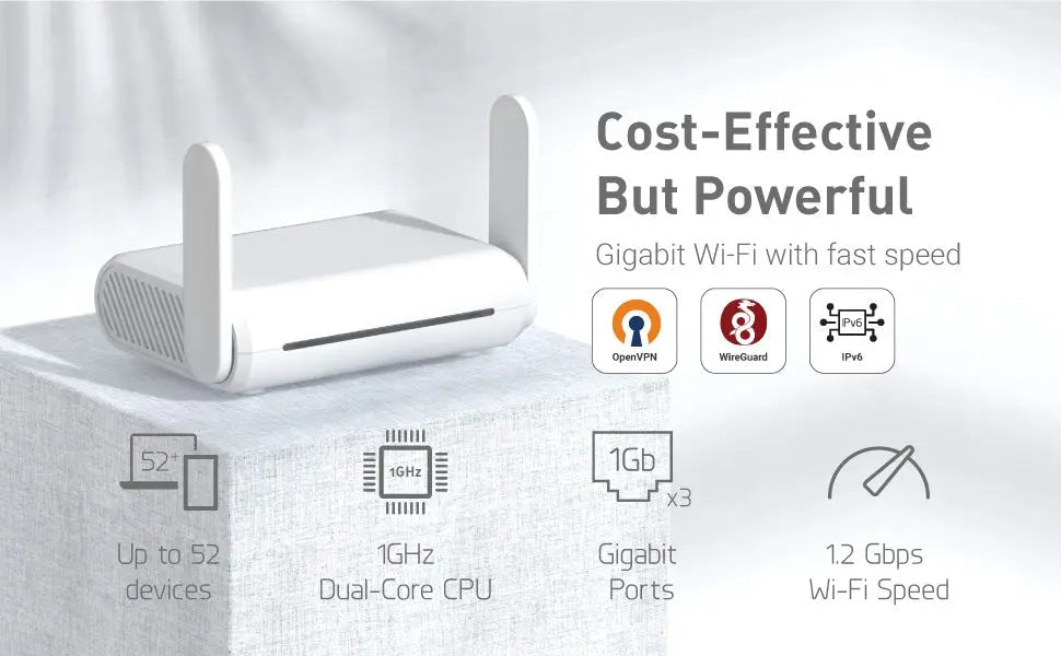 GL.iNet Opal GL - SFT1200 - Pocket Sized Travel Router With Tor VPN OpenWrt UltraX
