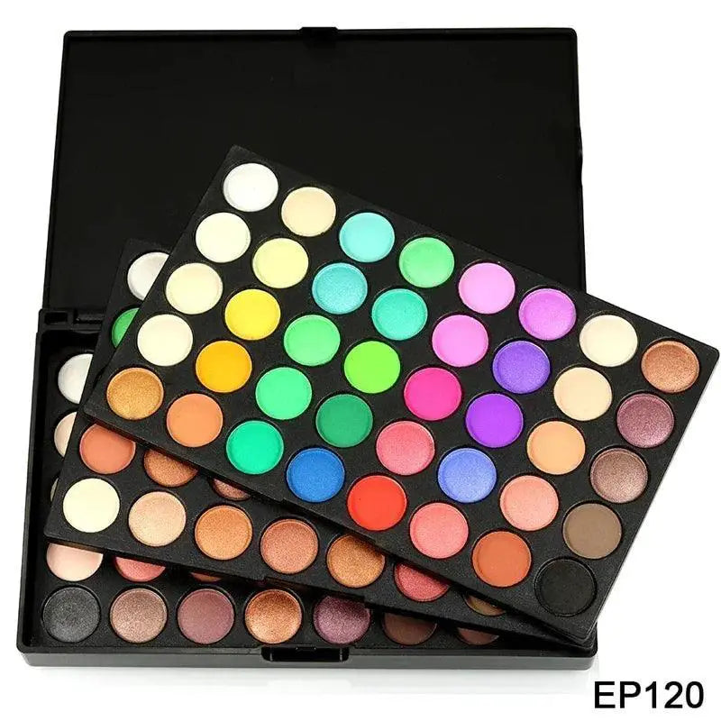 Glitter Eyeshadow Palette With 120 Vibrant Shades For All