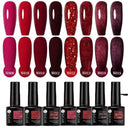 No Wipe Top Coat Gel Nail Set for Home