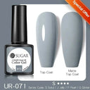 No Wipe Top Coat Gel Nail Set for Home