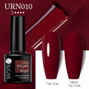No Wipe Top Coat Gel Nail Set for Home