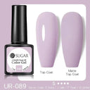 No Wipe Top Coat Gel Nail Set for Home