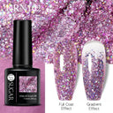 No Wipe Top Coat Gel Nail Set for Home