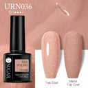 No Wipe Top Coat Gel Nail Set for Home