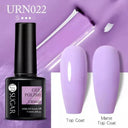 No Wipe Top Coat Gel Nail Set for Home