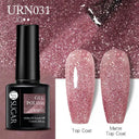 No Wipe Top Coat Gel Nail Set for Home