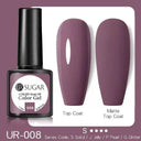 No Wipe Top Coat Gel Nail Set for Home
