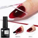 No Wipe Top Coat Gel Nail Set for Home