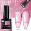 No Wipe Top Coat Gel Nail Set for Home