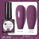 No Wipe Top Coat Gel Nail Set for Home