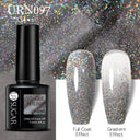 No Wipe Top Coat Gel Nail Set for Home