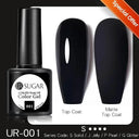 No Wipe Top Coat Gel Nail Set for Home
