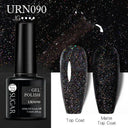 No Wipe Top Coat Gel Nail Set for Home