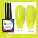 No Wipe Top Coat Gel Nail Set for Home