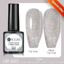No Wipe Top Coat Gel Nail Set for Home