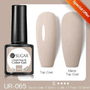 No Wipe Top Coat Gel Nail Set for Home