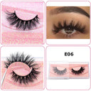 Glitter Mink Lashes - Luxurious Reusable 3D Lashes
