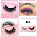 Glitter Mink Lashes - Luxurious Reusable 3D Lashes