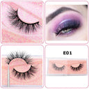 Glitter Mink Lashes - Luxurious Reusable 3D Lashes