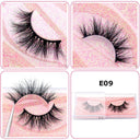 Glitter Mink Lashes - Luxurious Reusable 3D Lashes