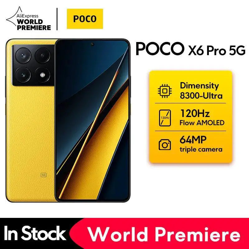 Global Version POCO X6 Pro 5G Dimensity 8300 Ultra 256GB