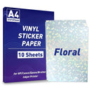 Glossy Label Sticker Paper Premium A4 Inkjet Printable