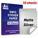 Glossy Label Sticker Paper Premium A4 Inkjet Printable