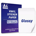 Glossy Label Sticker Paper Premium A4 Inkjet Printable