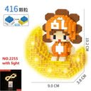 Glowing Astronaut Building Blocks Set for Kids Fun Space Toy