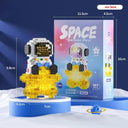 Glowing Astronaut Building Blocks Set for Kids Fun Space Toy