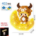 Glowing Astronaut Building Blocks Set for Kids Fun Space Toy