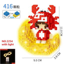 Glowing Astronaut Building Blocks Set for Kids Fun Space Toy