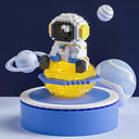 Glowing Astronaut Building Blocks Set for Kids Fun Space Toy